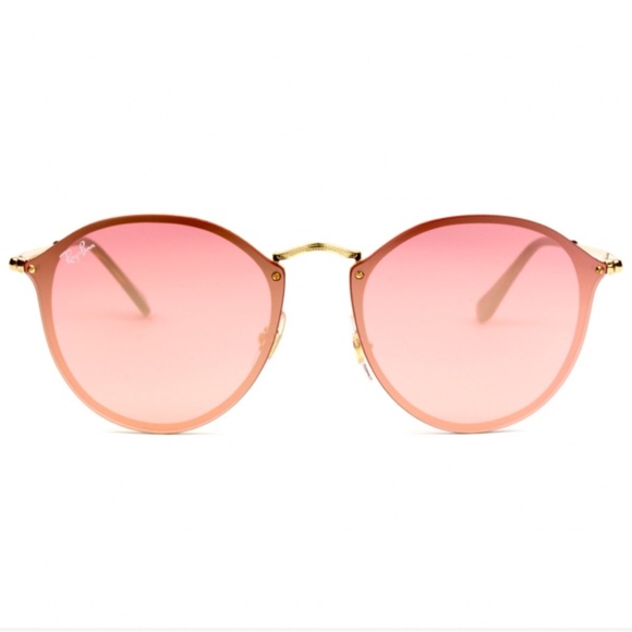 ray ban blaze round pink